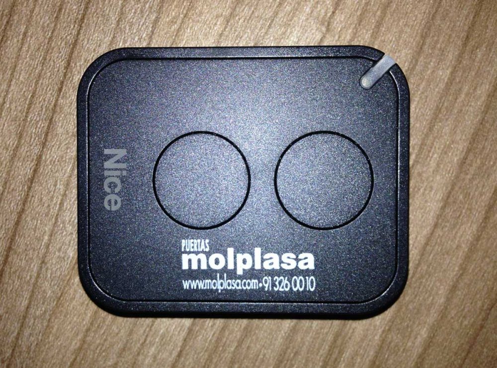 mando puerta de garaje