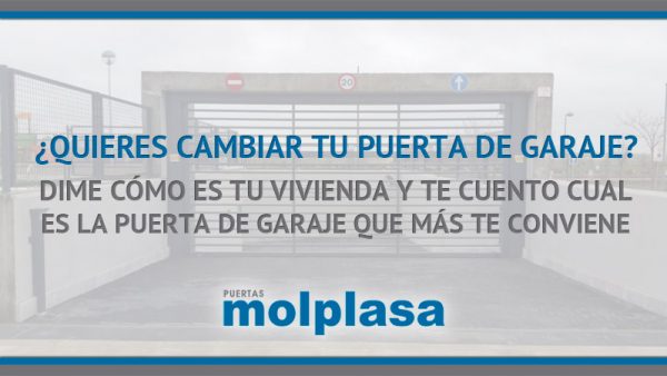 CAMBIAR LA PUERTA DE GARAJE CAMBIAR LA PUERTA DE GARAJE