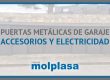 PUERTAS METÁLICAS DE GARAJE ACCESORIOS Y ELECTRICIDAD