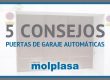 5 CONSEJOS PUERTA GARAJE AUTOMÁTICA
